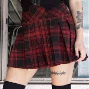 Killstar Teen Spiritus Mini Skirt
